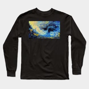 Sword of Mana / Secret of Mana - Mana Tree Starry Night Long Sleeve T-Shirt